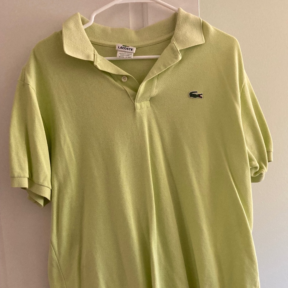 Lacoste polo - short sleeve - Men's size 6